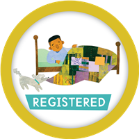 Kids Registration Badge Badge